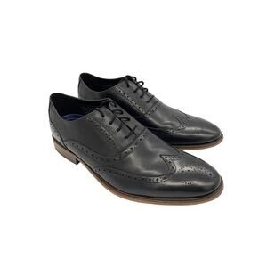 Bostonian Commonwealth Men's Black Wingtip Dress Shoes Size 11.5